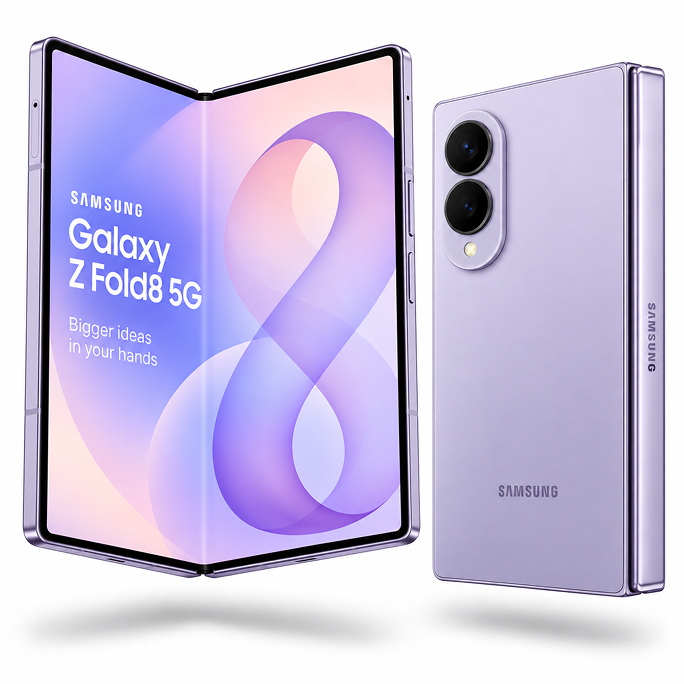 Samsung Galaxy Z Fold8 F971B 5G 12GB RAM 512GB - Lavender, Image 2