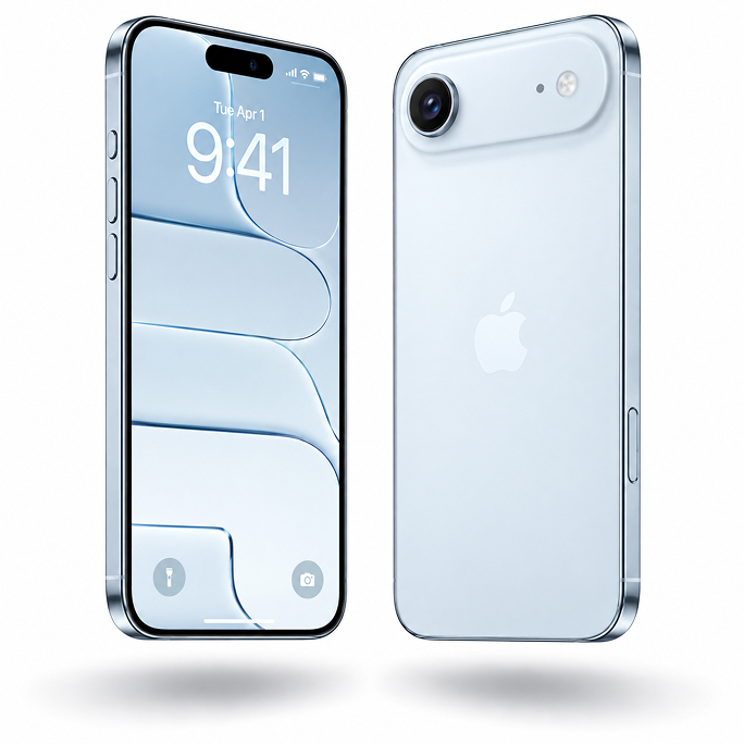 Apple iPhone Air 256GB - Sky Blue, Afbeelding 2