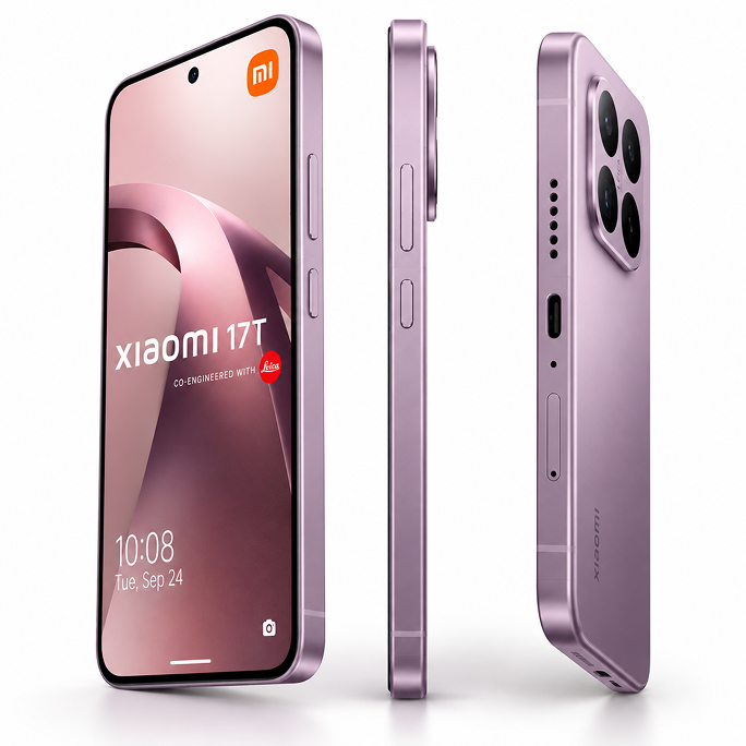 Xiaomi 17T 5G Dual Sim 12GB RAM 512GB - Violet, 598€, Image 4 Xiaomi 17T 5G Dual Sim 12GB RAM 512GB - Violet, Image 4