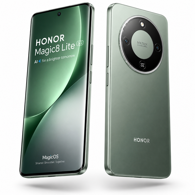 Honor Magic8 Lite 5G Dual Sim 8GB RAM 256GB - Forest Green, Image 2