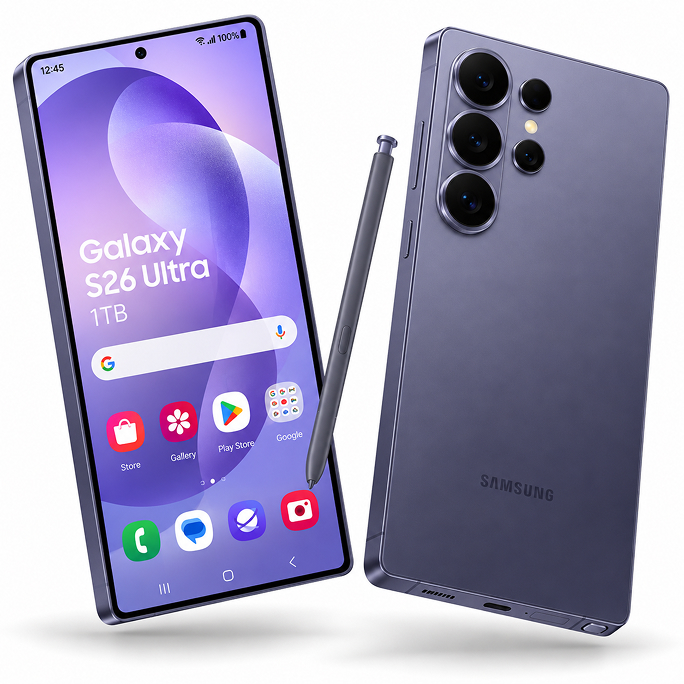 Samsung Galaxy S26 Ultra S948 5G Dual Sim 12GB RAM 1TB - Cobalt Violet, Image 5