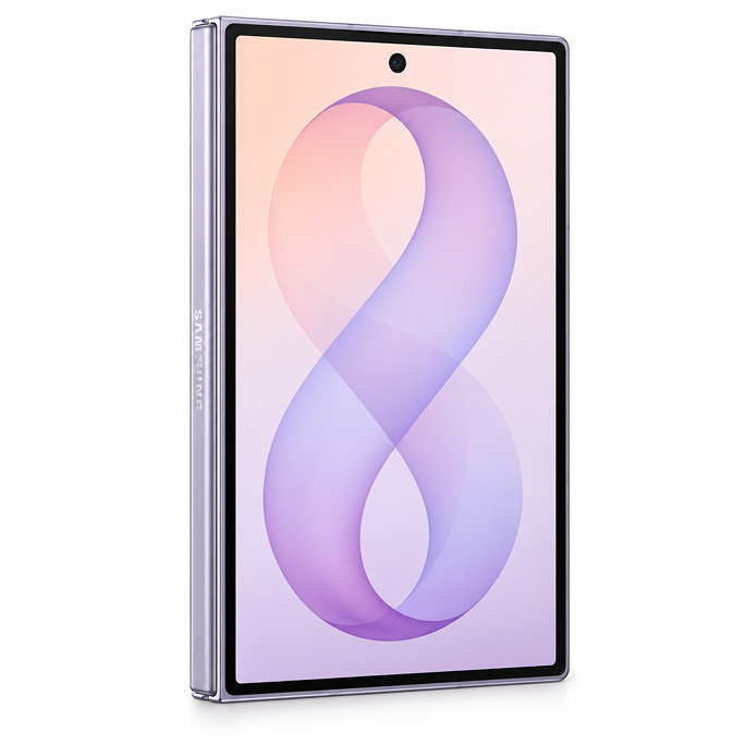 Samsung Galaxy Z Fold8 F971B 5G 12GB RAM 256GB - Lavender, Image 3
