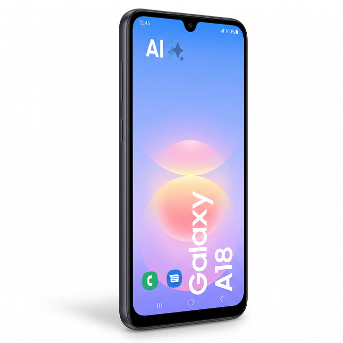 Samsung Galaxy A18 4G A185 Dual Sim 4GB RAM 256GB - Black, Image 4