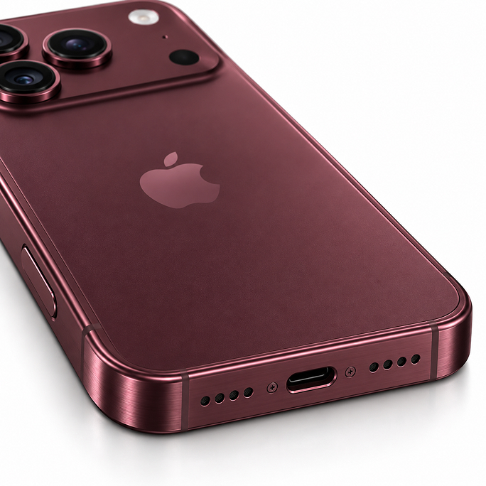 Apple iPhone 18 Pro 2TB - Burgundy, Image 2