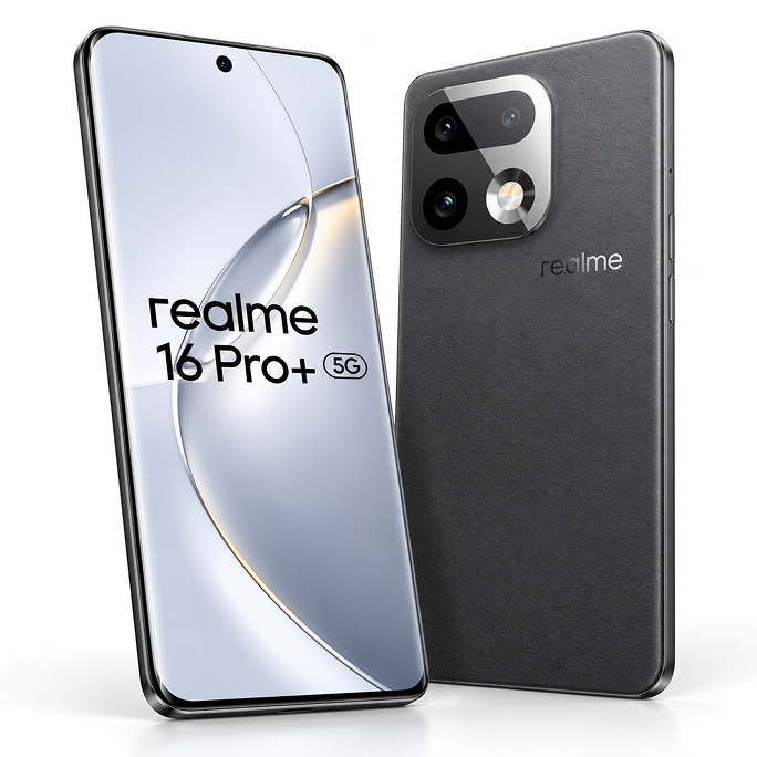Realme 16 Pro+ 5G Dual Sim 12GB RAM 512GB - Grey, Afbeelding 5
