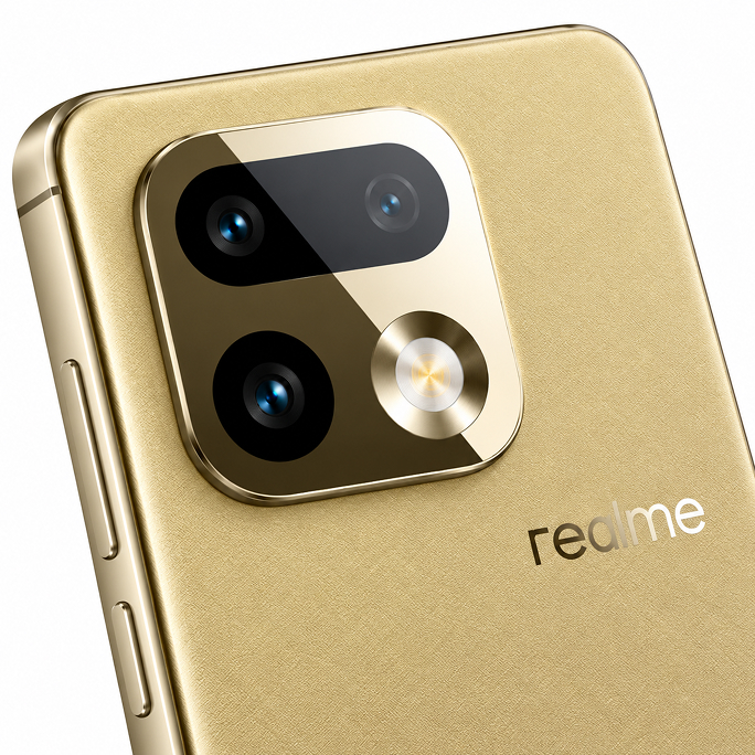 Realme 16 Pro+ 5G Dual Sim 12GB RAM 512GB - Master Gold, Image 2
