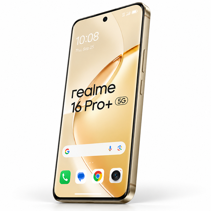 Realme 16 Pro+ 5G Dual Sim 12GB RAM 512GB - Master Gold, Image 4