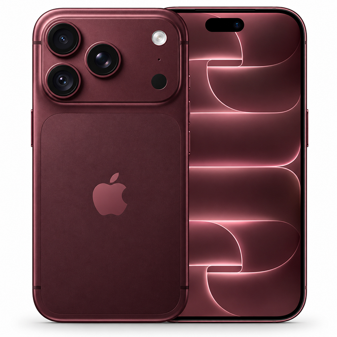 Apple iPhone 18 Pro 2TB - Burgundy, Image 1