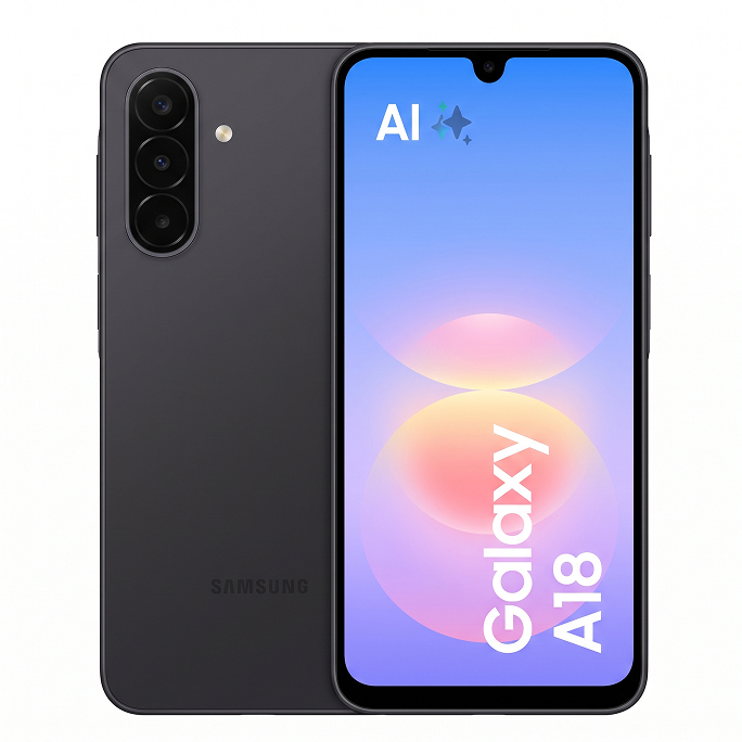 Samsung Galaxy A18 4G A185 Dual Sim 4GB RAM 256GB - Black, Image 1