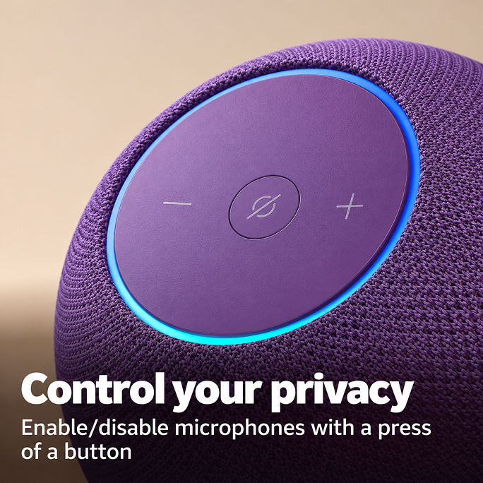 Amazon Echo Dot Max (2025) Smart Speaker with Alexa - Violet, Afbeelding 2