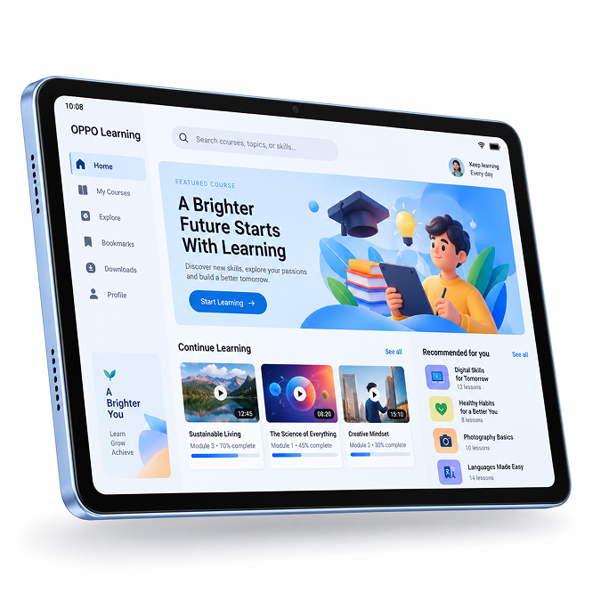 Oppo Pad SE 11.0 4GB RAM 128GB WiFi - Blue, Afbeelding 3