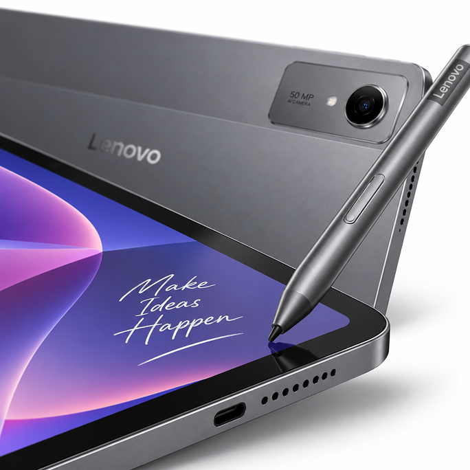 Tablet Lenovo Idea Tab Plus WiFi 12.1 2.5K 8GB RAM 256GB with Pen - Grey, Image 5