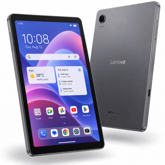 Tablet Lenovo Tab One 4GB RAM 128GB WiFi - Grey, Afbeelding 2