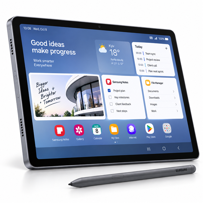 Tablet Samsung Galaxy Tab S10 Lite X406 5G 10.9 6GB RAM 128GB - Grey, Image 3