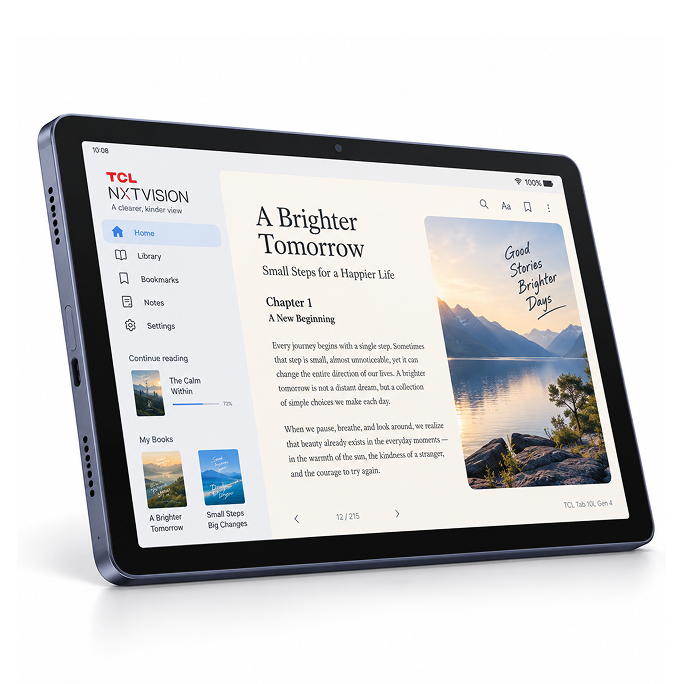 Tablet TCL Tab 10L 4.Gen 4GB 128GB WiFi - Future Dusk, Afbeelding 3