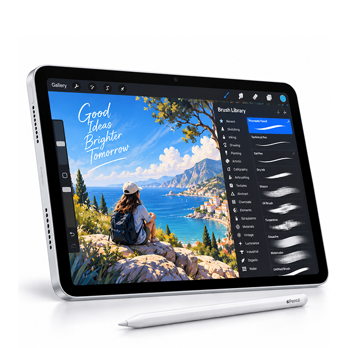 Tablet Apple iPad 10.9 11.Gen (2025) 128GB 5G - Silver, Afbeelding 2