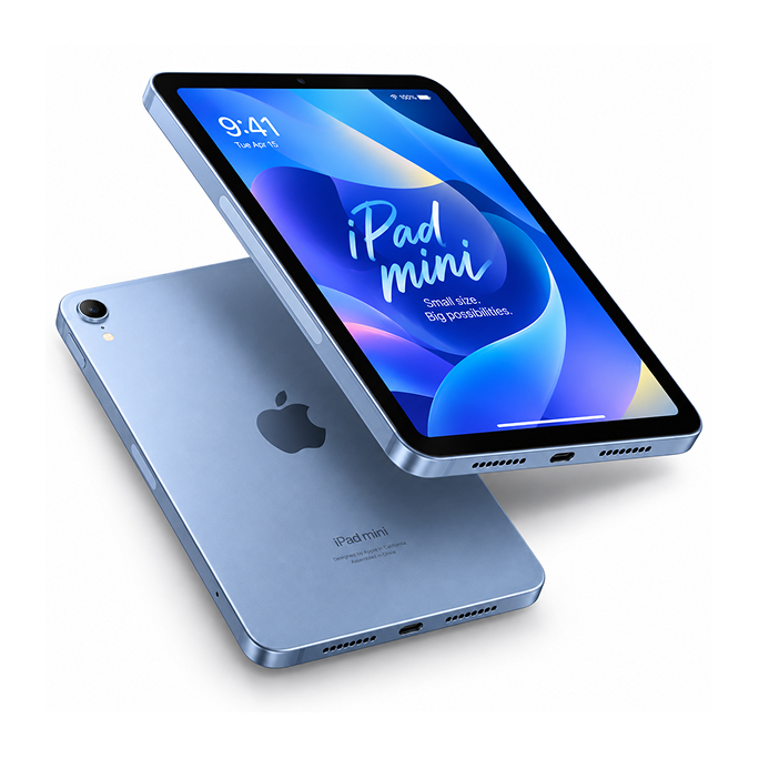 Tablet Apple iPad Mini 7 Gen (2024) 128GB WiFi - Blue, Afbeelding 4