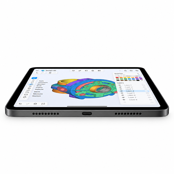 Tablet Apple iPad Pro 11 8.Gen. (2025) M5 256GB WiFi - Space Black, Image 4