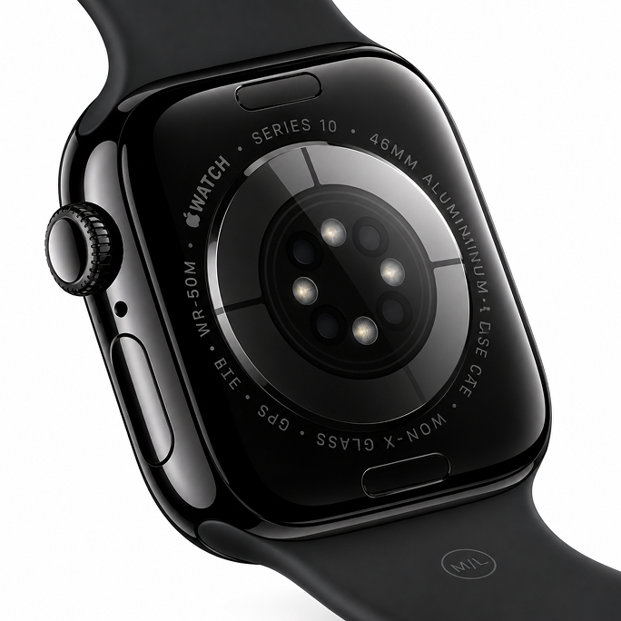 Watch Apple Watch Series 10 LTE 46mm Jet Black Aluminium Case with Sport Band - Black, 385€, Image 5 Watch Apple Watch Series 10 LTE 46mm Jet Black Aluminium Case with Sport Band - Black, Image 5