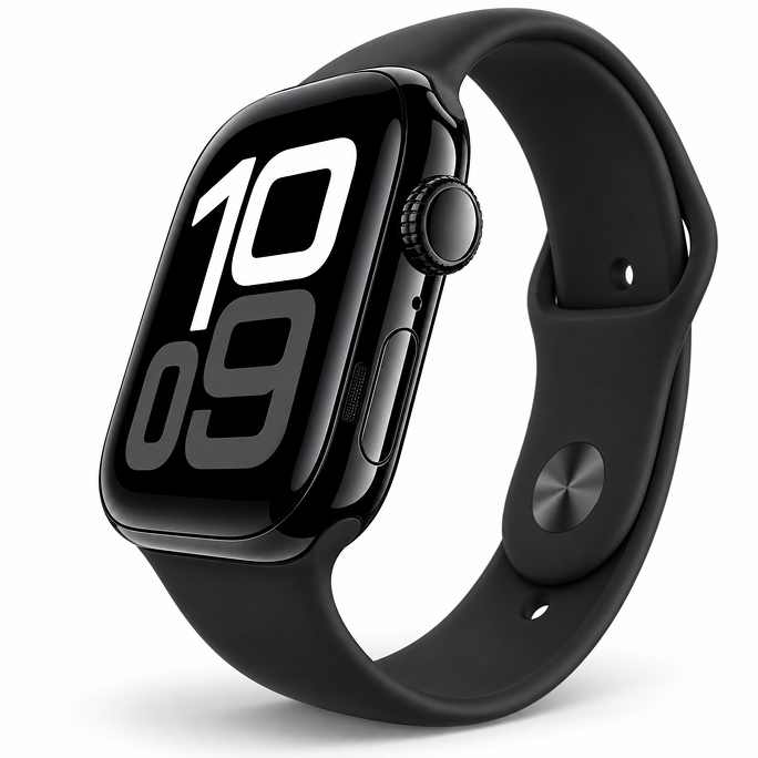 Watch Apple Watch Series 10 LTE 46mm Jet Black Aluminium Case with Sport Band - Black, 385€, Image 4 Watch Apple Watch Series 10 LTE 46mm Jet Black Aluminium Case with Sport Band - Black, Image 4