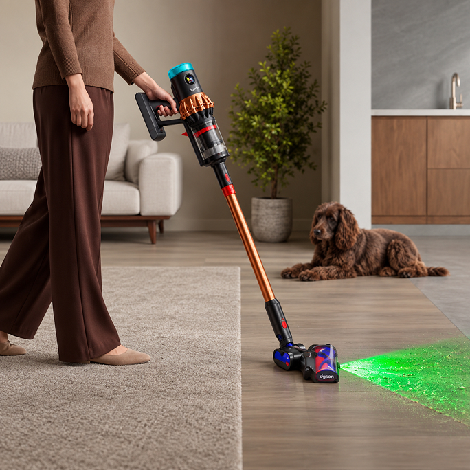 Dyson Vacuum Cleaner V16 Piston Animal Submarine 2.0 - Black/Copper, Image 5