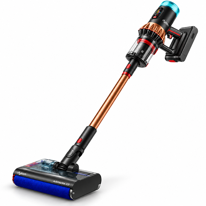 Dyson Vacuum Cleaner V16 Piston Animal Submarine 2.0 - Black/Copper, Image 4