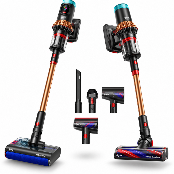 Dyson Vacuum Cleaner V16 Piston Animal Submarine 2.0 - Black/Copper, Image 2