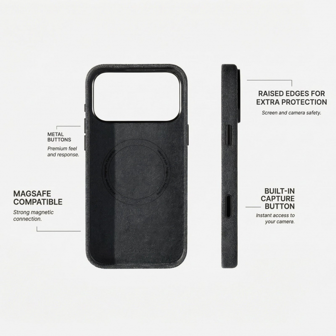 iPhone Alcantara Case - Space Grey, Image 7