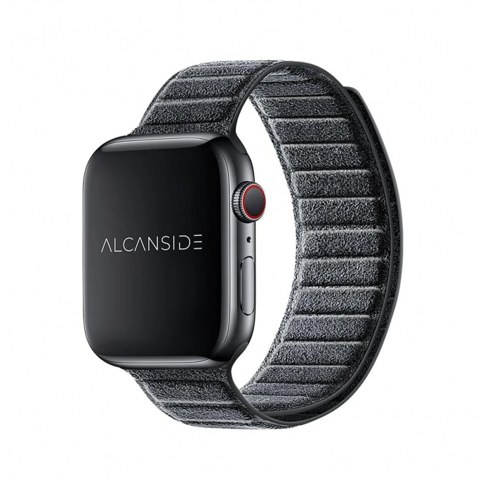 Alcantara Apple Watch Band - Space Grey - 38/40/41/42mm, Image 1