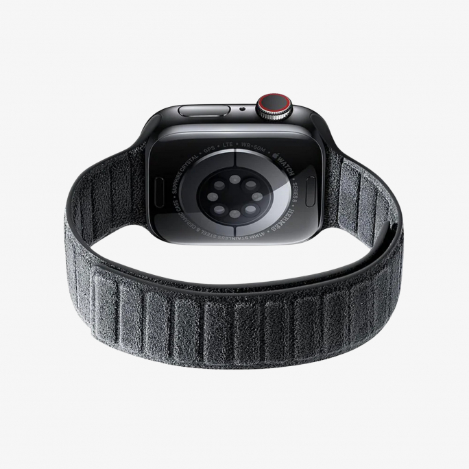 Alcantara Apple Watch Band - Space Grey - 38/40/41/42mm, Image 6