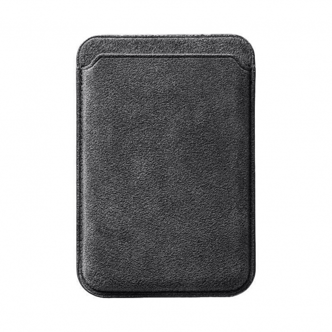 Alcantara MagSafe Wallet - Space Grey, Image 1