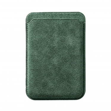 Alcantara MagSafe Wallet - Midnight Green