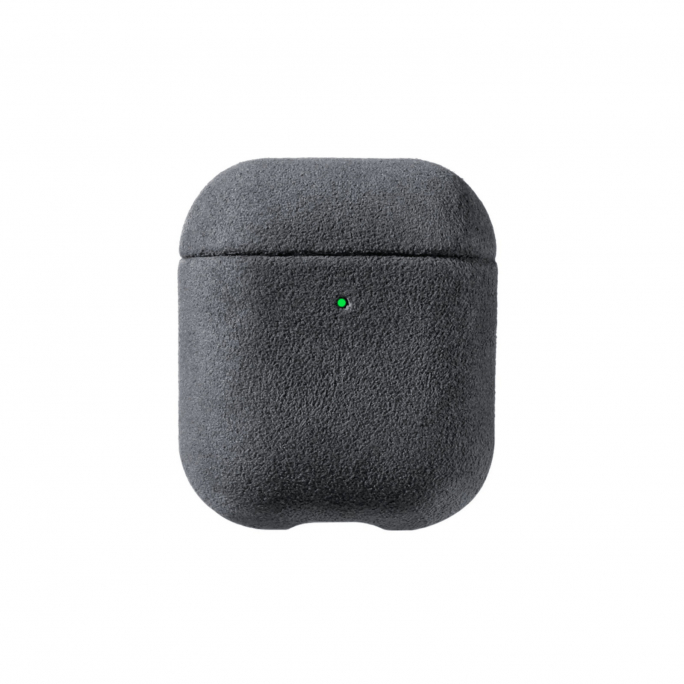AirPods 1/2 Gen Alcantara Case - Space Grey, Image 1