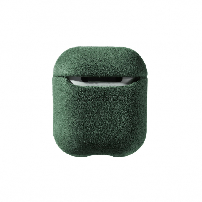 AirPods 1/2 Gen Alcantara Case - Midnight Green, Image 4