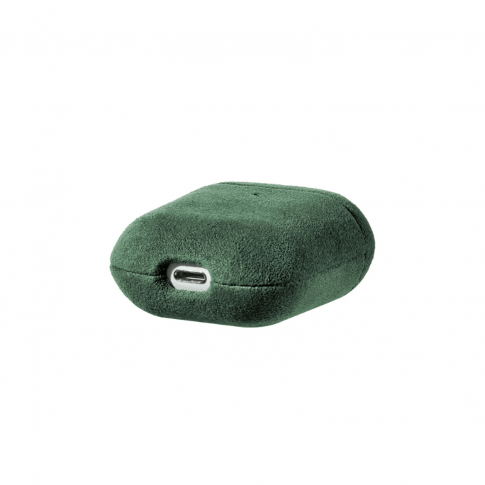 AirPods 1/2 Gen Alcantara Case - Midnight Green, Image 6