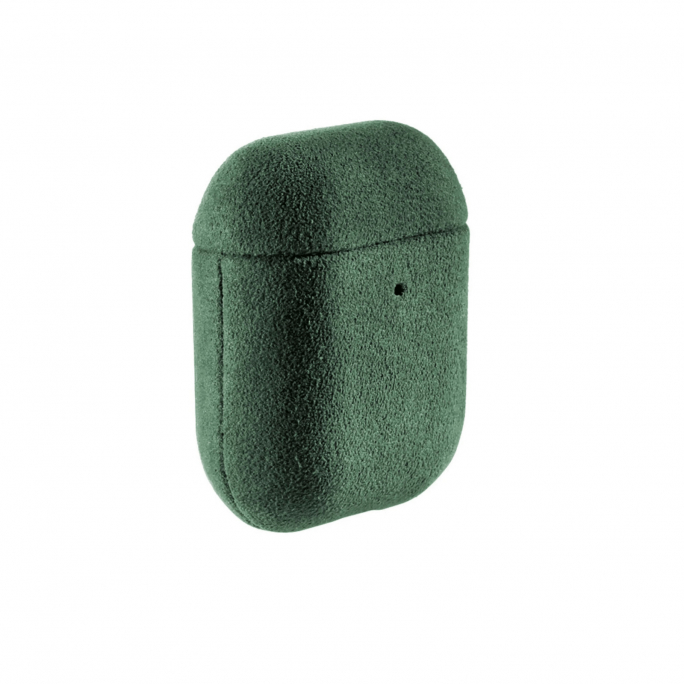 AirPods 1/2 Gen Alcantara Case - Midnight Green, Image 7
