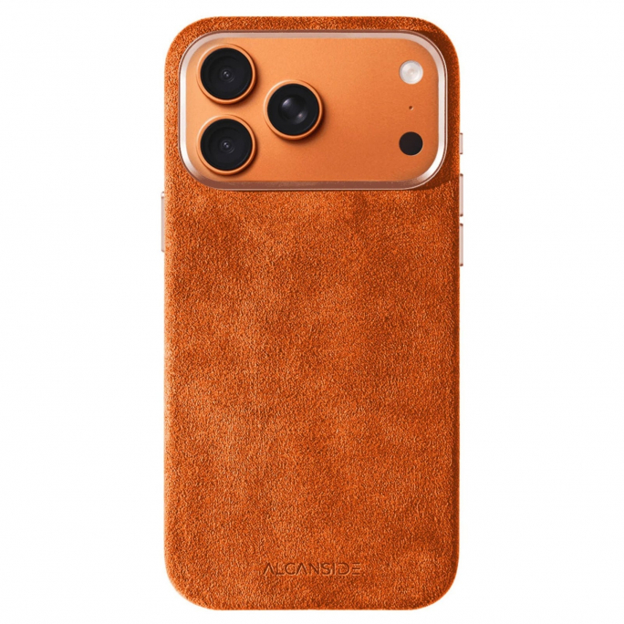 iPhone Alcantara Case - Orange, 69€, Image 1 iPhone Alcantara Case - Orange, Image 1