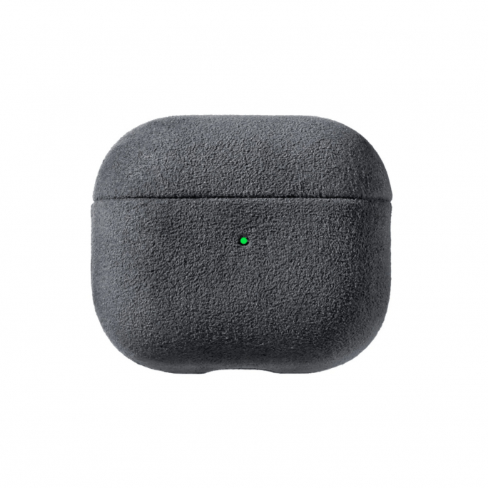 AirPods (3rd generation) Alcantara Case - Space Grey, Afbeelding 1
