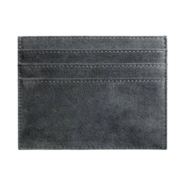 Alcantara Card Wallet - Space Grey