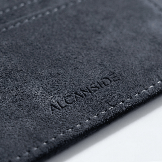 Alcantara Card Wallet - Space Grey, Image 7