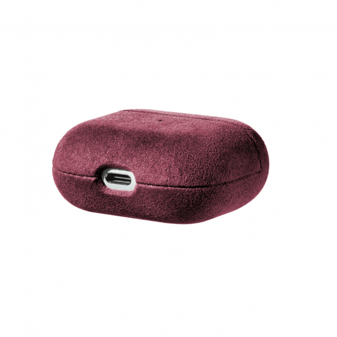 AirPods (3rd generation) Alcantara Case - Wine Red, Afbeelding 6