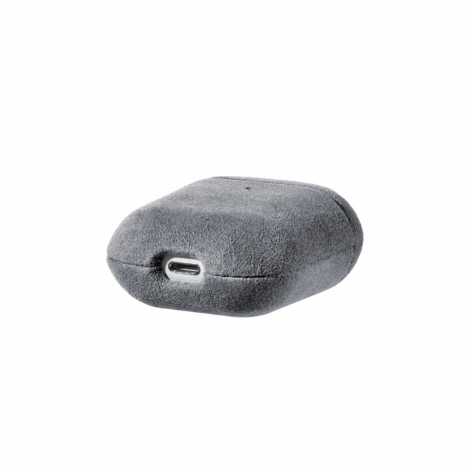 AirPods 1/2 Gen Alcantara Case - Nardo Gray, Image 4