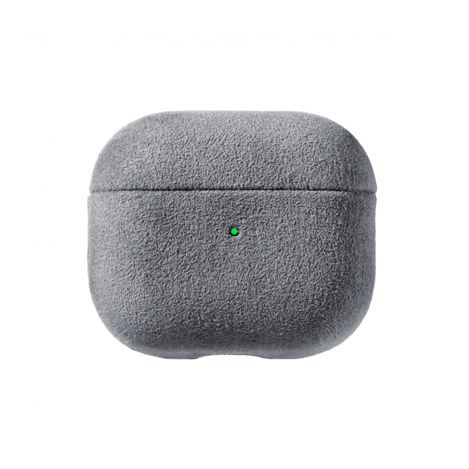 AirPods (3rd generation) Alcantara Case - Nardo Gray, Afbeelding 1