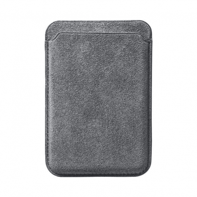 Alcantara MagSafe Wallet - Nardo Gray, Image 1