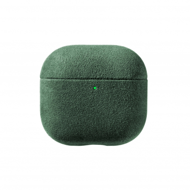 AirPods (4th generation) Alcantara Case - Midnight Green