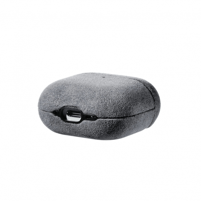 AirPods (4th generation) Alcantara Case - Nardo Gray, Image 4