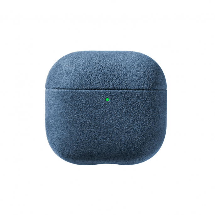 AirPods (4th generation) Alcantara Case - Ocean Blue, Image 1