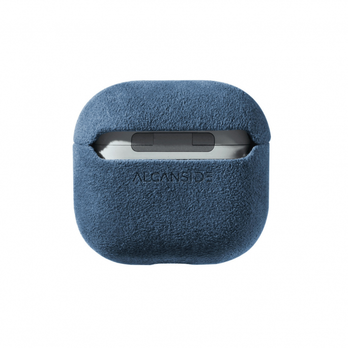 AirPods (4th generation) Alcantara Case - Ocean Blue, Image 3