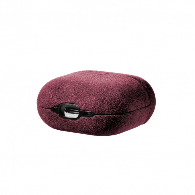 AirPods (4th generation) Alcantara Case - Wine Red, Afbeelding 5