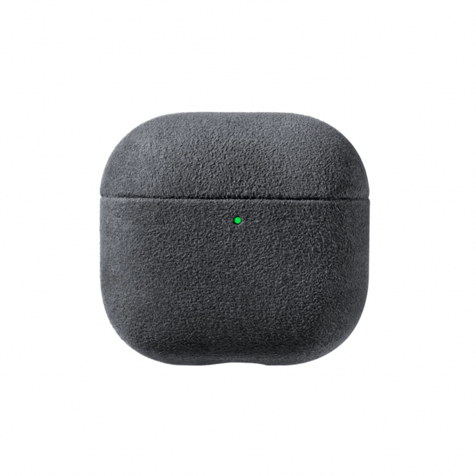 AirPods (4th generation) Alcantara Case - Space Grey, Image 1
